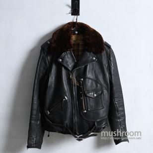 BECK NORTHEASTER Lot.333 M/C LEATHER JACKET1940'S/SZ 40/VERY GOOD CONDITION