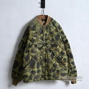 EDDIE BAUER DUCK-HUNTER CAMO DOWN JACKET1980'S/GOOD CONDITION