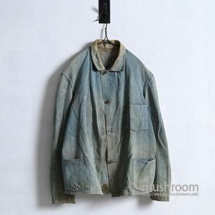 BENNETT BRAND 3-POCKETS DENIM CHORE JACKETAround 1910'S