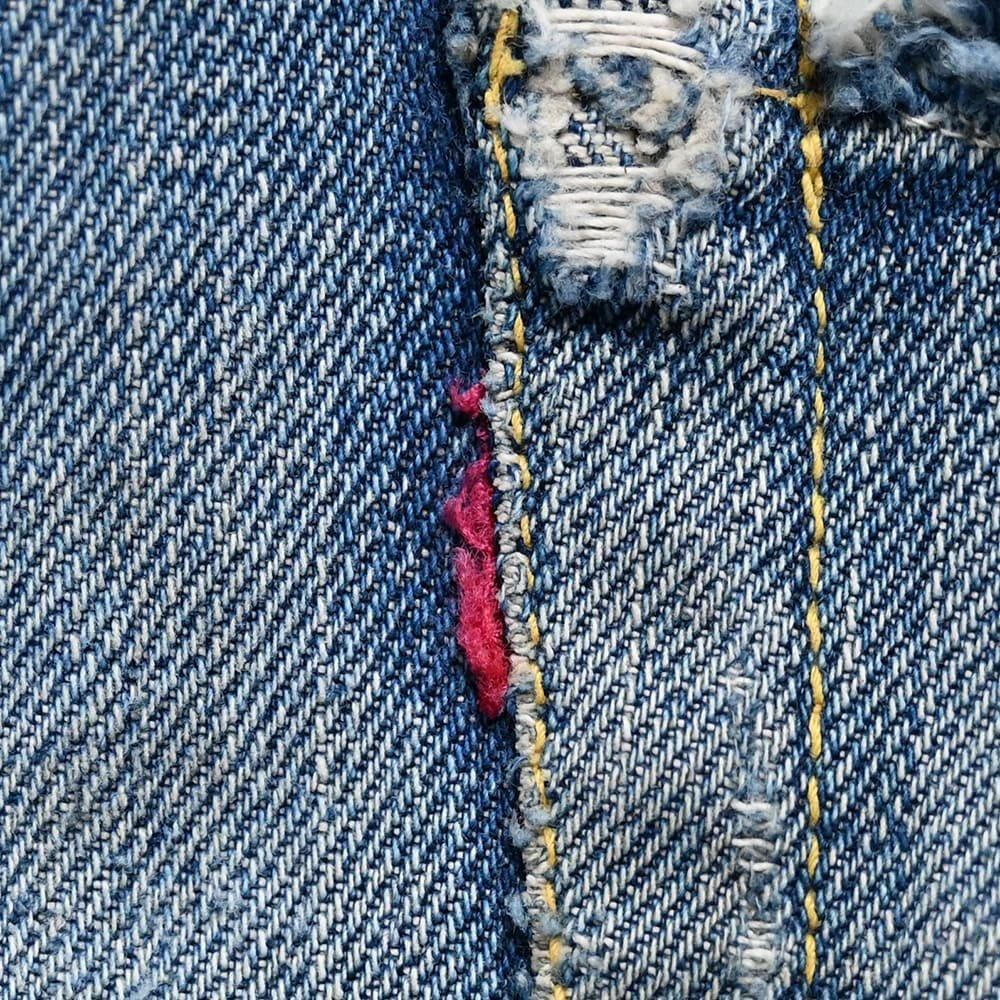 LEVI'S 501XX JEANS（1950'S/AMAZING DAMAGE & REPAIR） - 古着屋