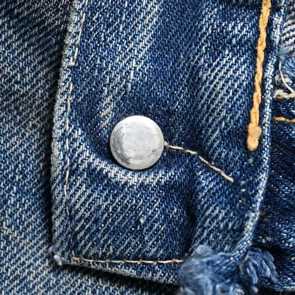 LEVI'S 501XX JEANS（1950'S/AMAZING DAMAGE & REPAIR） - 古着屋