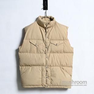 THE NORTH FACE DOWN VEST1970'S/VERY GOOD CONDITION/X-LARGE