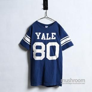 CHAMPION YALE FOOTBALL T-SHIRT1970'S/GOOD CONDITION/MEDIUM