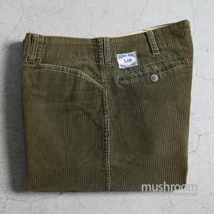 Lee CORDUROY CLOTH FRISCO JEANS1960'S/GOOD CONDITION