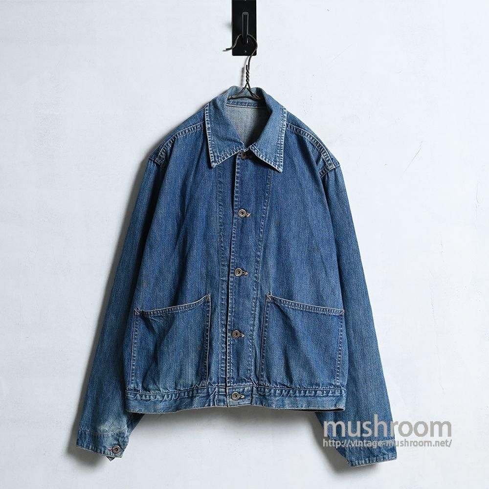 BLACK BEAR 2-POCKET DENIM COVERALL（1940'S/GOOD CONDITION