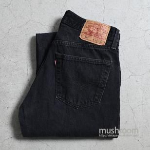 LEVI'S 501-0660 BLACK JEANS'98/W32L30/VERY GOOD CONDITION