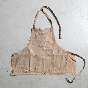 DUBBLEWARE BROWN DUCK WORK APRON1940'S