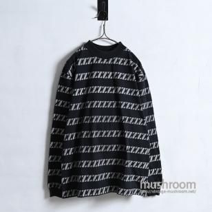 JIMMY'Z L/S BORDER SK8 T-SHIRT1990'S/GOOD CONDITION