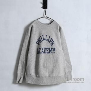 CHAMPION PHILLIPS ACADEMY REVERSE WEAVEONE COLOR TAG/LARGE