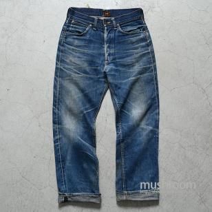 Lee 101B RIDERS JEANSAround 1940'S/SUPER TIGER STRIPE & HONEYCOMB