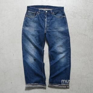 LEVI'S 501XX JEANSLate 1950'S/GOOD INDIGO/W36L30