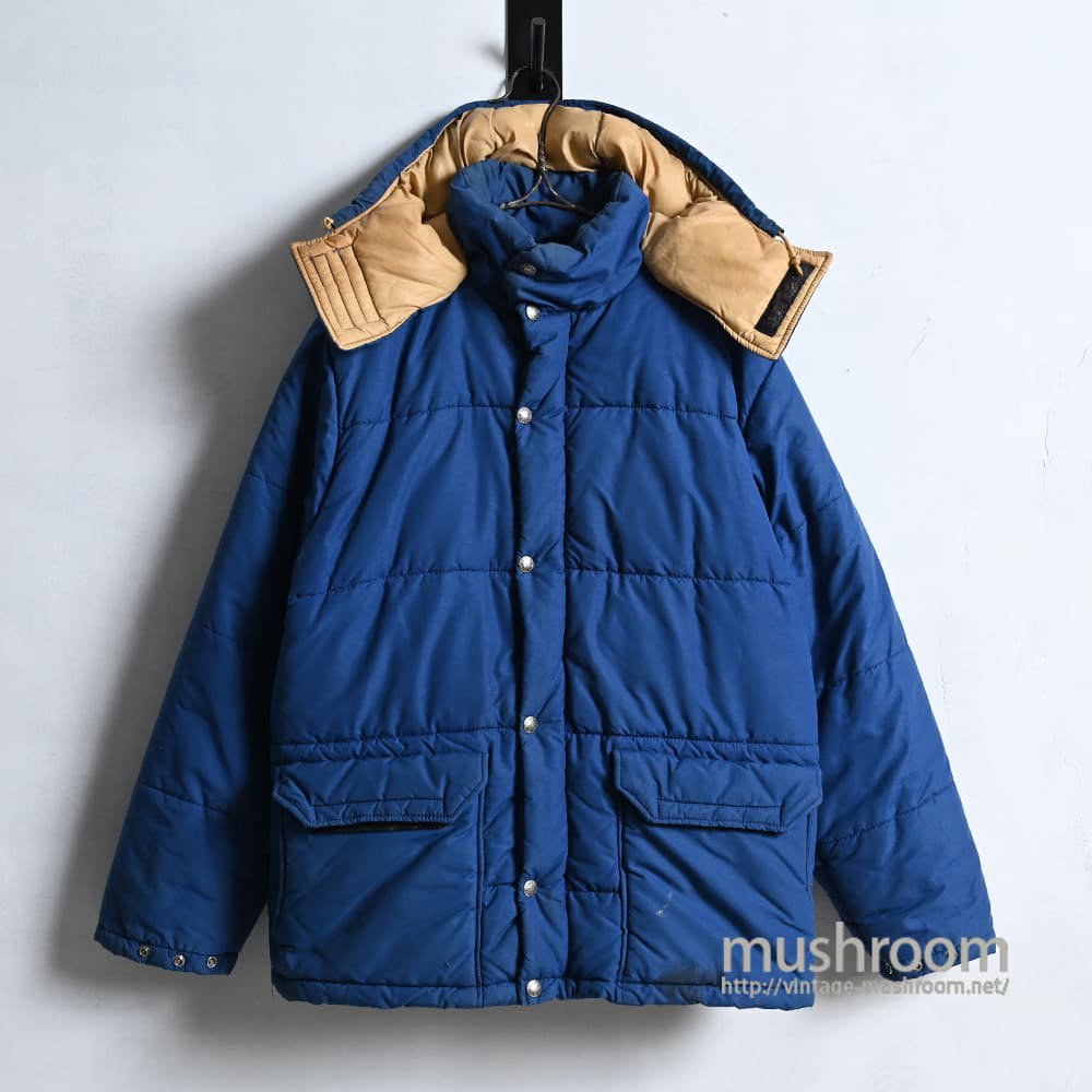 THE NORTH FACE PUFFY JACKET with HOODY1970'S/SMALL