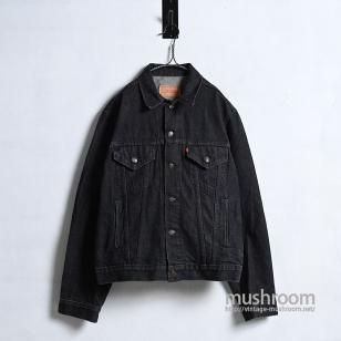LEVI'S 70506-0259 BLACK DENIM JACKETSZ 44/ALMOST DEADSTOCK