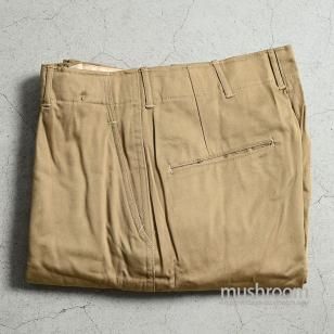 U.S.ARMY 43KHAKI CHINO TROUSERSDEADSTOCK/W30L31