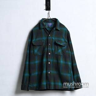PENDLETON SHADOW PLAID L/S WOOL SHIRTVERY GOOD CONDITION/LARGE