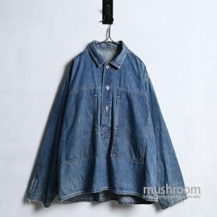 U.S.ARMY DUNGAREE DENIM JUMPERAround 1930'S/GOOD INDIGO