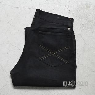 CAN'T BUST'EM BLACK DENIM JEANS1950'S/MINT CONDITION