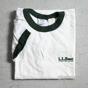 CHAMPION  L.L.BEAN RINGER T-SHIRT1980'S/DEADSTOCK/LARGE