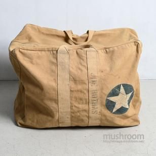  U.S.ARMY AIR FORCE AVIATOR'S KIT BAG with INSIGNIA PAINTEarly 1940'S