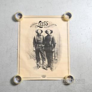 LEVI'S ADVERTISING POSTER1980'S