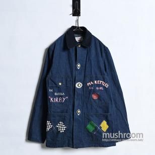 CARTER'S DENIM COVERALL with HAND-PAINTEDMINT CONDITION
