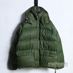 THE NORTH FACE DOWN JACKET with HOODY1970'S/LARGE