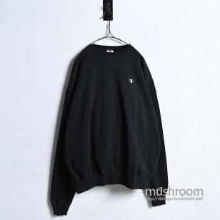 CHAMPION S/V BLACK SWEAT SHIRT1990'S/VERY GOOD CONDITION/XX-LARGE