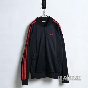 adidas BLKRED TRACK JACKET1980'S/GOOD CONDITION/LARGE