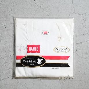 HANES PACK T-SHIRT BINDER-NECK1960'S/DEADSTOCK/X-LARGE