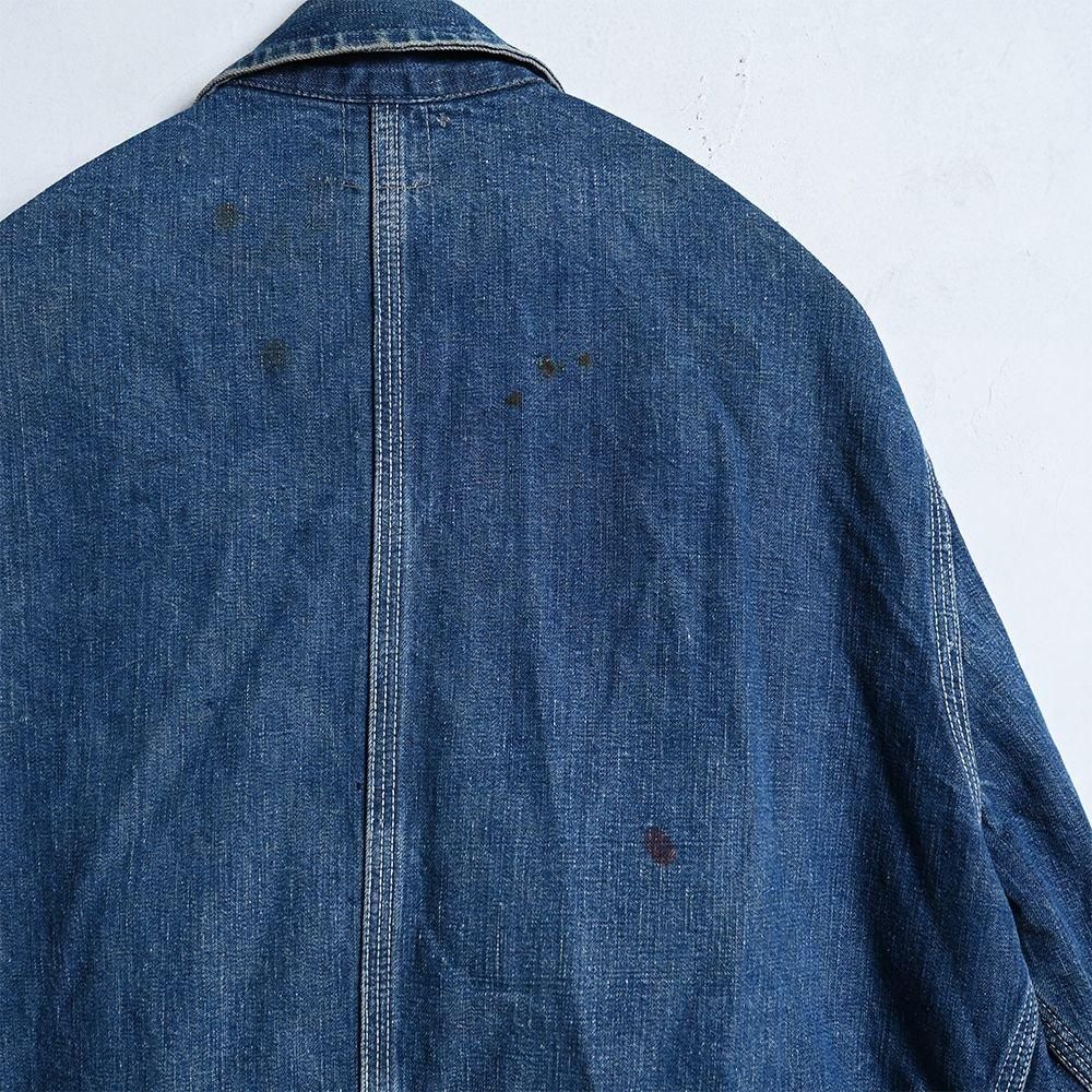 復刻40sモデル Lee 91-j denim coverall ハウスマーク 復刻40sモデル Lee 91-j denim coverall ハウスマーク