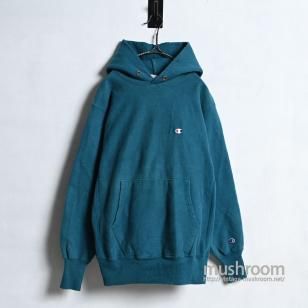 CHAMPION PLAIN REVERSE WEAVE HOODY1990'S/RARE COLOR/LARGE