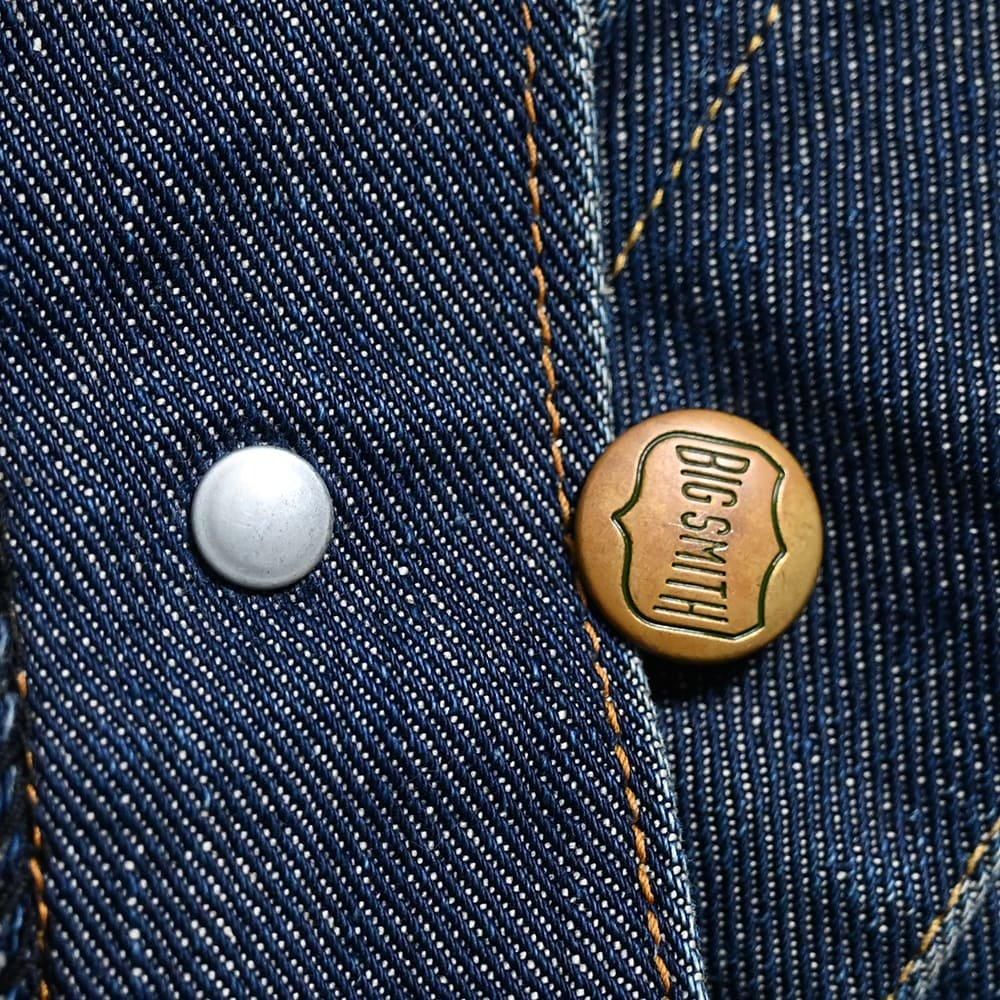 BIG SMITH ONE-POCKET DENIM JACKET with BUCKLEBACK(1940'S BIG SMITH ONE-POCKET DENIM JACKET with BUCKLEBACK(1940'S