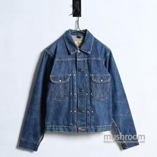 WRANGLER 111MJ DENIM JACKET1950'S/DARK COLOR/SZ 36
