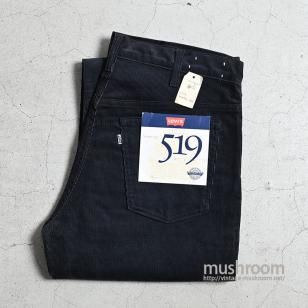LEVI'S 519-1517 NAVY CORDUROY PANTS'85/DEADSTOCK/W36L32