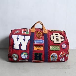 L.L.BEAN CANVAS BOSTON BAG with PATCH1980'S/LARGE