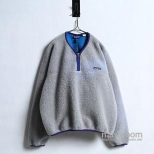 PATAGONIA PULLOVER H/Z PILE JACKETEarly 1990'S/X-LARGE