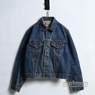 LEVI'S 70505-0217 BIGE DENIM JACKET1960'S/NICE HIGE/SZ 44