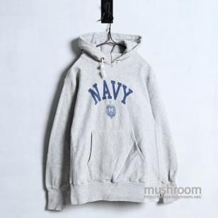 CHAMPION NAVY REVERSE WEAVE HOODY1980'S/MEDIUM