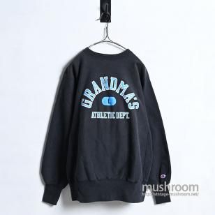 CHAMPION GRANDMA'S REVERSE WEAVEBLACK/GOOD CONDITION/LARGE