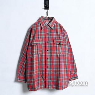 PILGRIM L/S FLANNEL WORK SHIRTAround 1940'S/VERY GOOD CONDITION