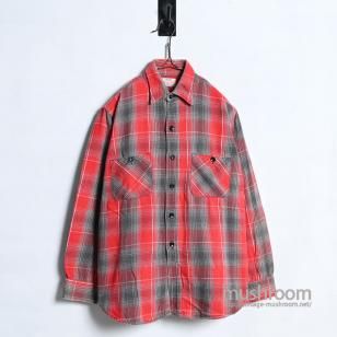 SEARS L/S FLANNEL WORK SHIRTAround 1950'S/GOOD CONDITION