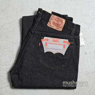 LEVI'S 501-0658 BLACK JEANS'87/DEADSTOCK/W36L32
