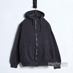OLD PLAIN F/Z SWEAT HOODY with NICE POCKET1960'S/GOOD CONDITION