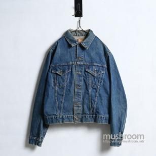 LEVI'S 70505-0217 BIGE DENIM JACKETGOOD INDIGO/SZ 44