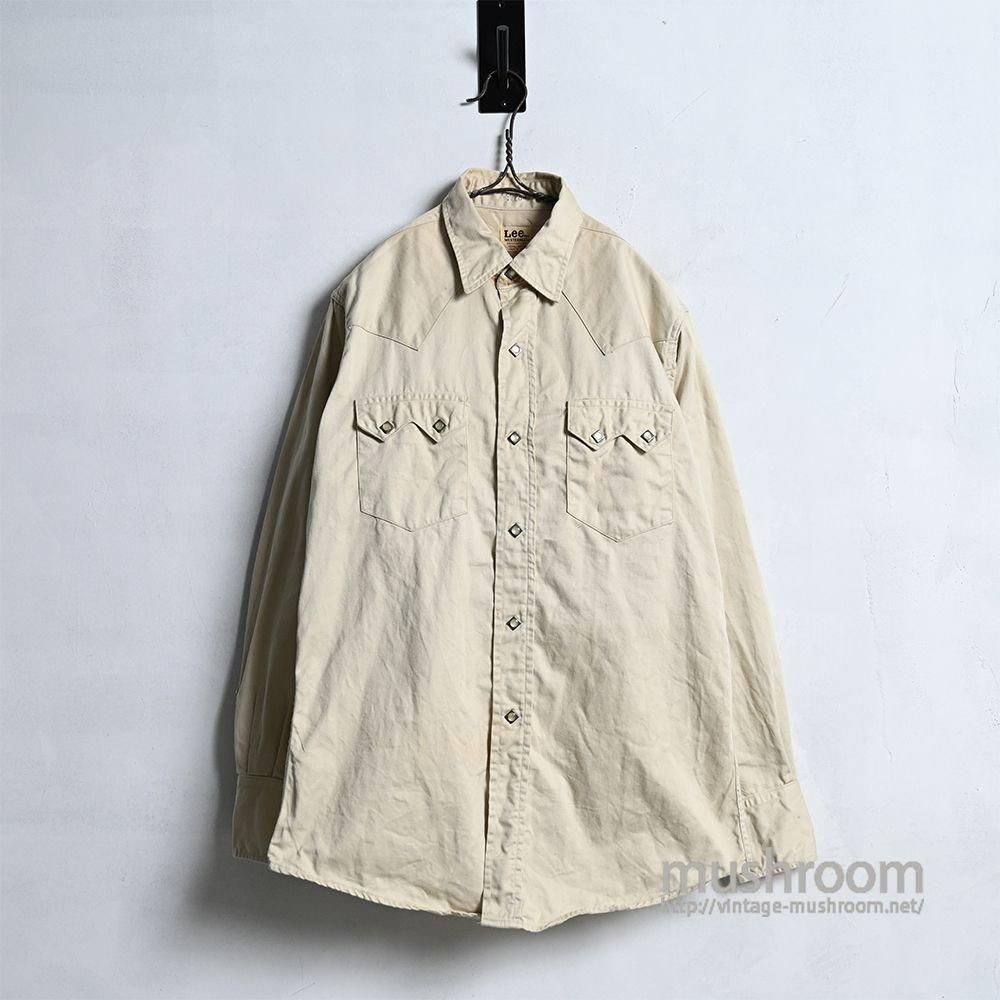 Lee WESTERNER COTTON WESTERN SHIRT(1960'S/GOOD CONDITION Lee WESTERNER COTTON WESTERN SHIRT(1960'S/GOOD CONDITION