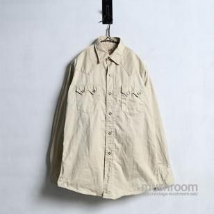 Lee WESTERNER COTTON WESTERN SHIRT1960'S/GOOD CONDITION