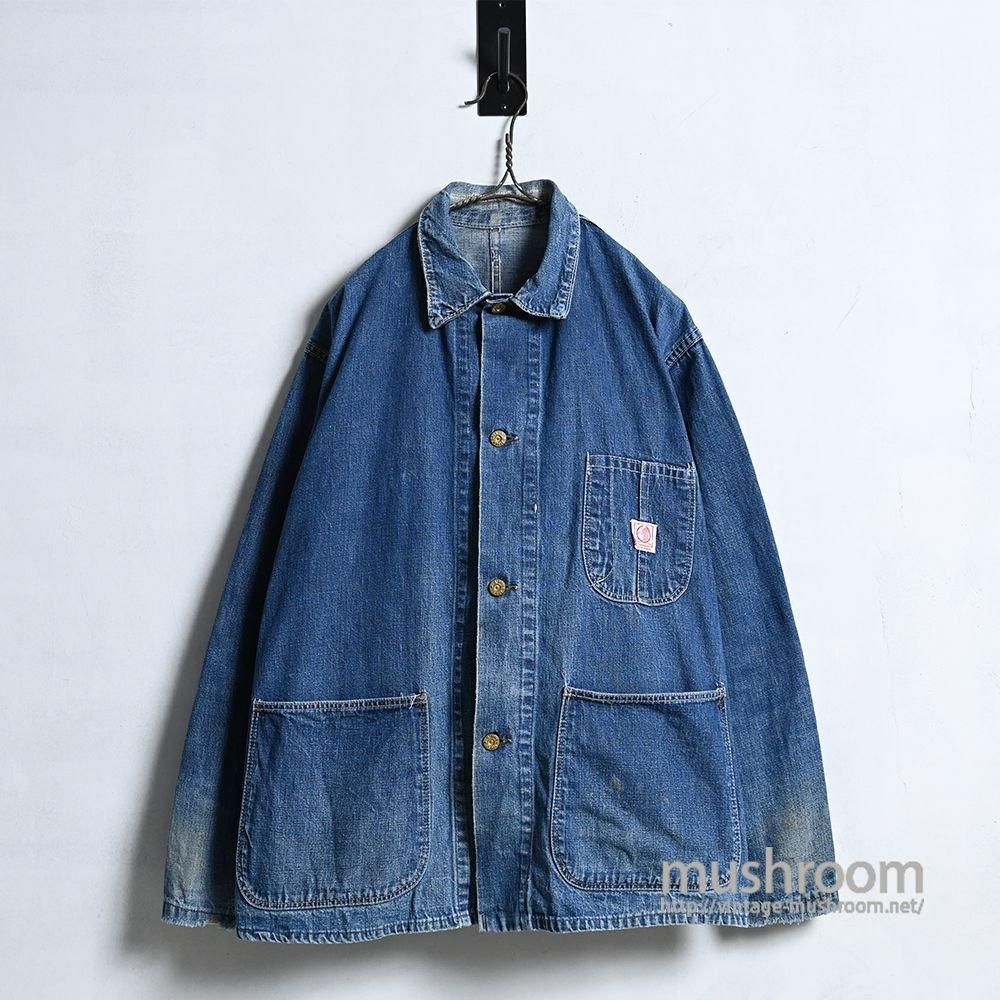 DUCK HEAD 3-POCKET DENIM CHORE JACKET（Early 1940'S/GOOD