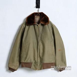 OLD CIVILIAN B-15 TYPE FLIGHT JACKET1940'S/JUNGLE CLOTH