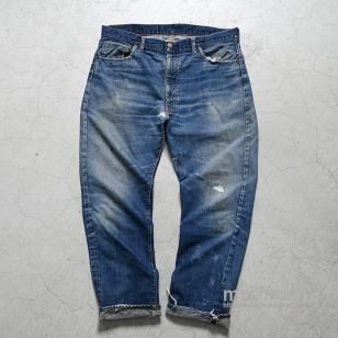 LEVI'S 551ZXX JEANS1960'S/AMAZING HIGE & REPAIR/W40L30