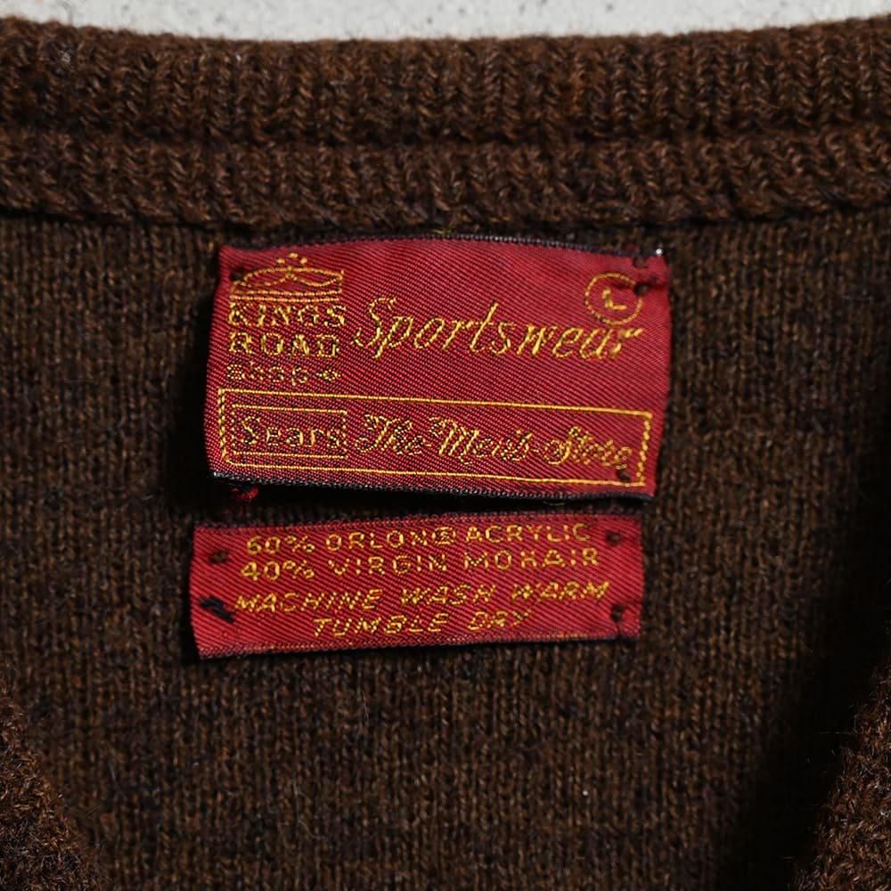 SEARS KINGS ROAD MOHAIR CARDIGAN(VERY GOOD CONDITION/LARGE SEARS KINGS ROAD MOHAIR CARDIGAN(VERY GOOD CONDITION/LARGE